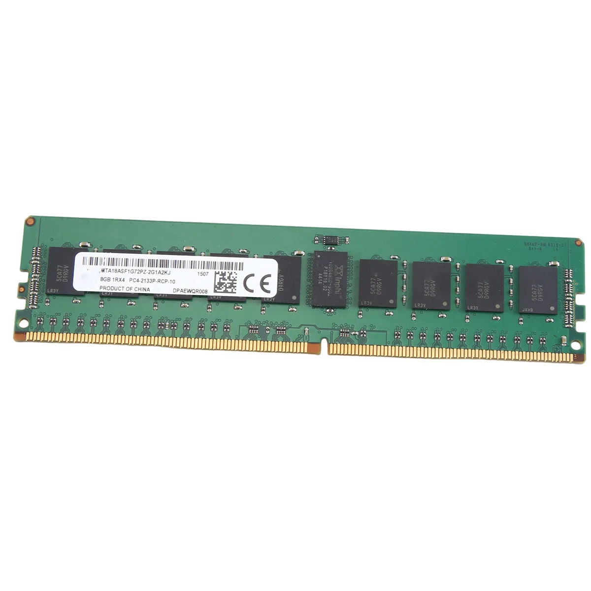 For MT 8GB DDR4 Server RAM Memory 2133Mhz PC4-17000 288PIN 1Rx4 RECC Memory RAM 1.2V REG ECC