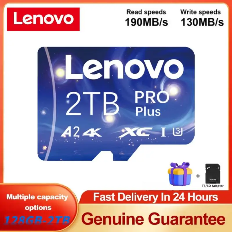 Lenovo 100% Originele 1Tb 2Tb A2 Geheugenkaarten Camera Sd Kaart 128Gb 256Gb Micro Kaart Klasse 10 512Gb Flashcard Micro Tf/Sd Kaart