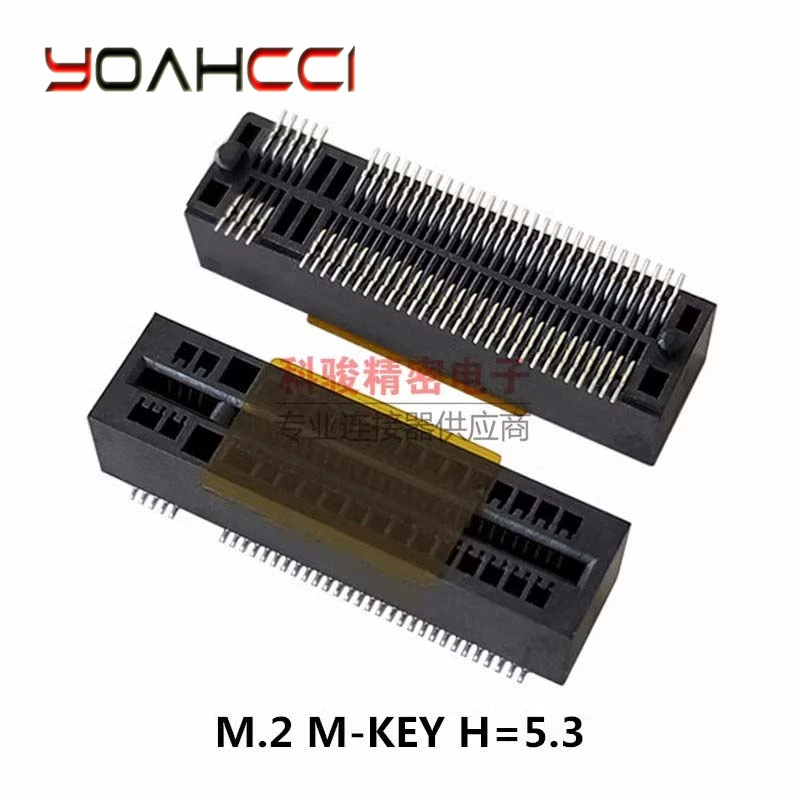 10/pieces APCI0490-P001A M.2 67 Vertical NGFF socket M-KEY