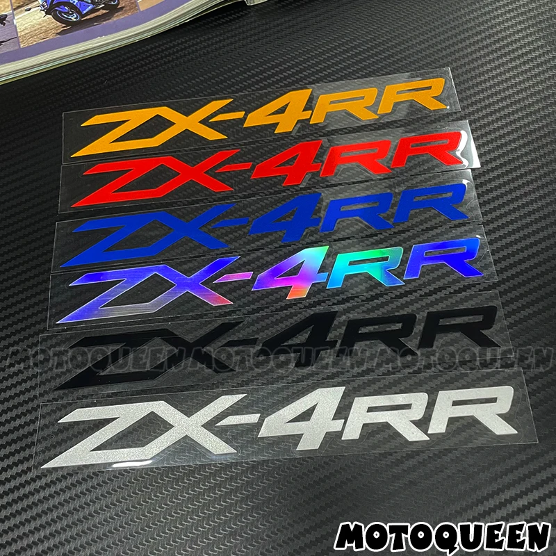 For Kawasaki ZX 4R 4RR 6R ZX4R ZX4RR ZX6R Motorcycle Body Shell Wheels Fairing Label Helmet Fuel Tank Pad Decals Stickers