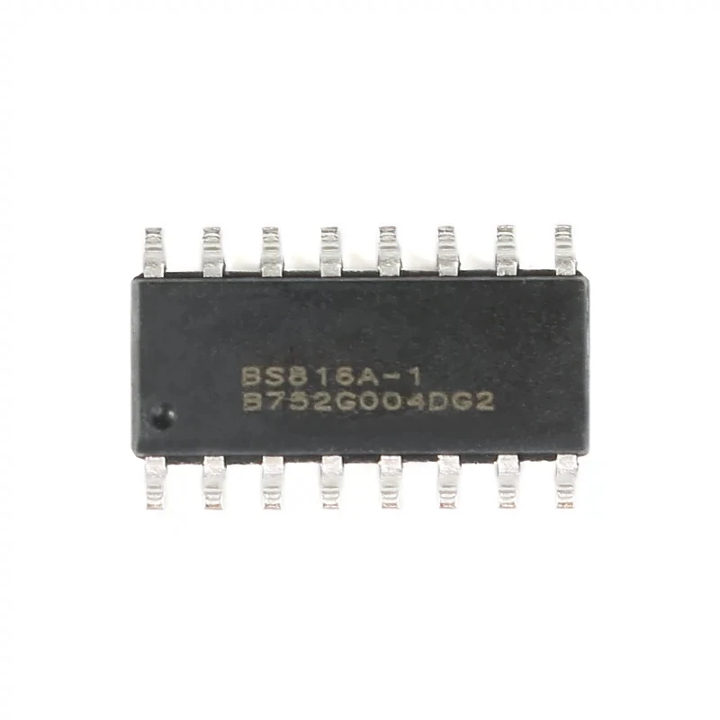5pcs New Original Chip BS816A-1 NSOP-16 6 Keys Capacitive Touch Button Chip IC
