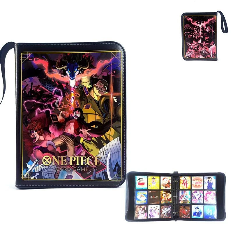 Luffy Card Binder One Piece Roronoa Zoro Fotoalbum Ritsboek 400/900 Pocket Holder TCG Kaarten Opslag, Anime Albums Cadeau - afbeelding 1