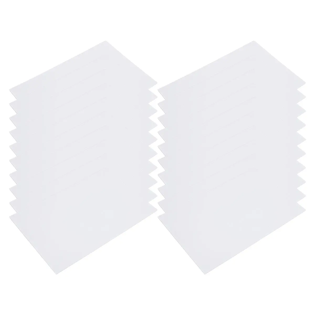 A50U 20 Pcs 3mm Embroidery Foam 6 X 9 Inch EVA Foam Sheets for 3D Embroidery Arts and Crafts, DIY Projects, Hand Sewing White