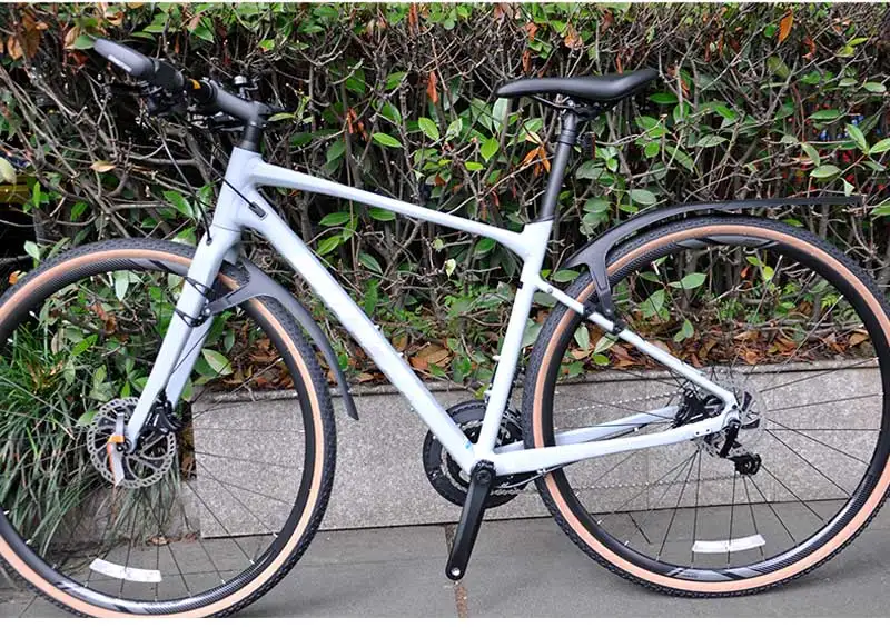 RBRL Bicycle Mudguard Gravel Wings 700c Universal Mudguard Bicycle 28 Inch Adjustable and Easy to Install Mudguard for Road Bike