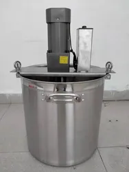 5-10KG Small Automatic Hot Pot Bottom Frying Machine Bean Paste Pepper Mixed Meat Food Cooking Mixer Jam Sauce Chili Sauce