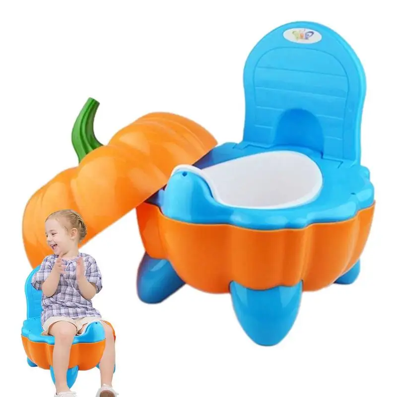 

Portable Travel Baby Potty Children's Potty Training Seat Easy To Clean Toilet Seat With Splashing Guard And Cover Kids Gifts