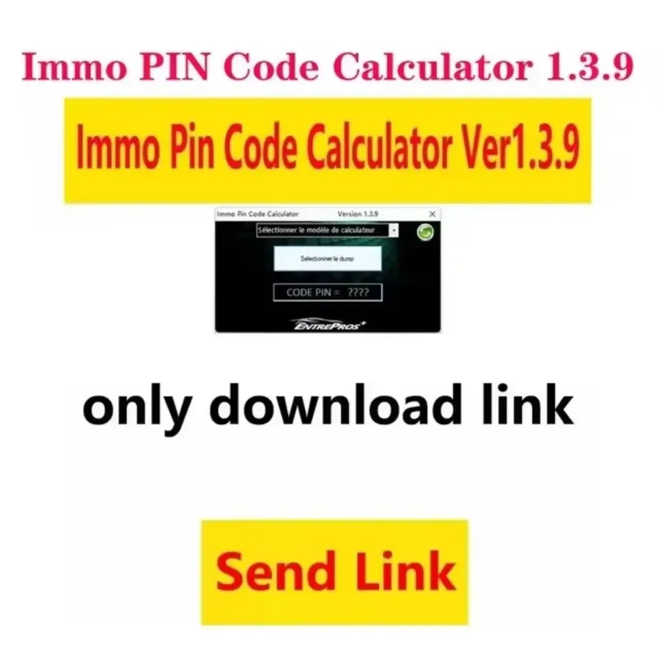 

2025 Calculadora de código PIN Immo más vendida 1,3.9 para herramienta de decodificación de reparación de automóviles para PSA E