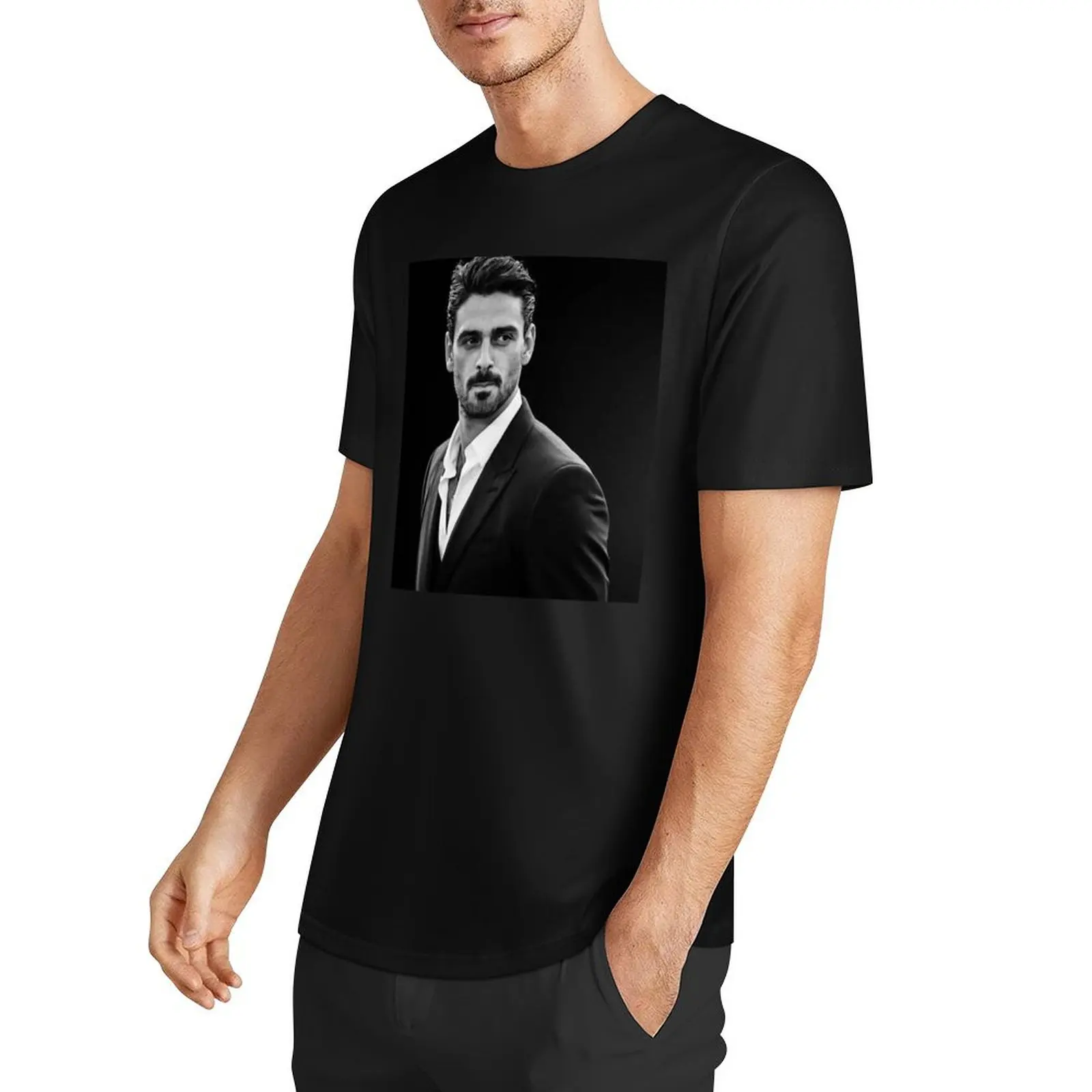 Michele Morrone T-Shirt heavyweights shirts graphic tee oversized t shirts for men