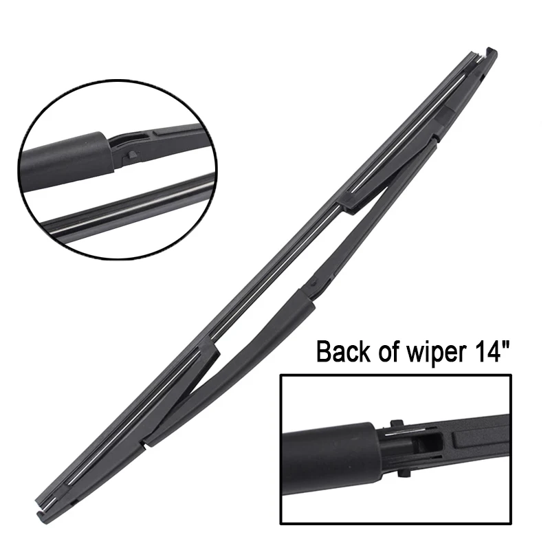 For Alfa Romeo 147 937 2005 2006 2007 2008 2009 2010 Winter Front Rear Set Wipers Blades Rubber Strip Refill Replacement Parts