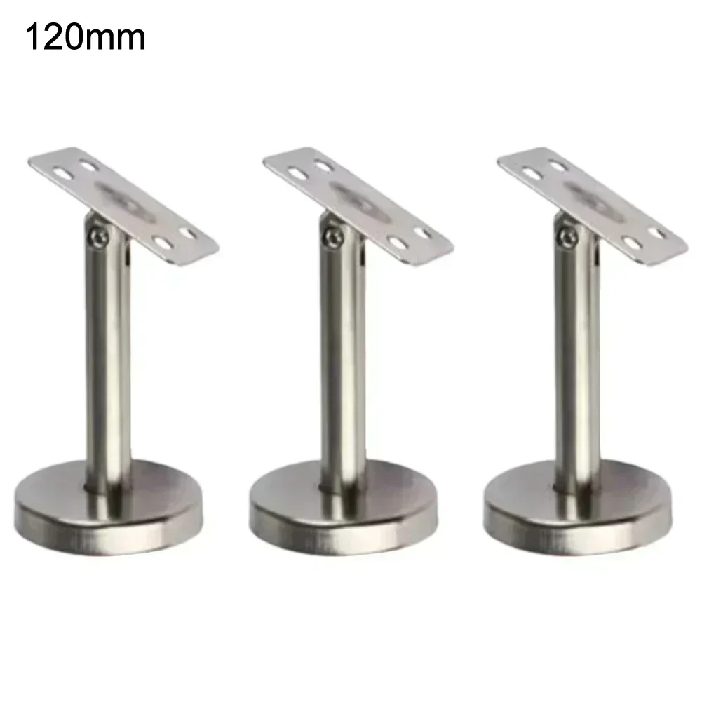 Home Improvement Adjustable Stair Support Handrail Bracket Silver Residential Use Robust Design Safety And Stability