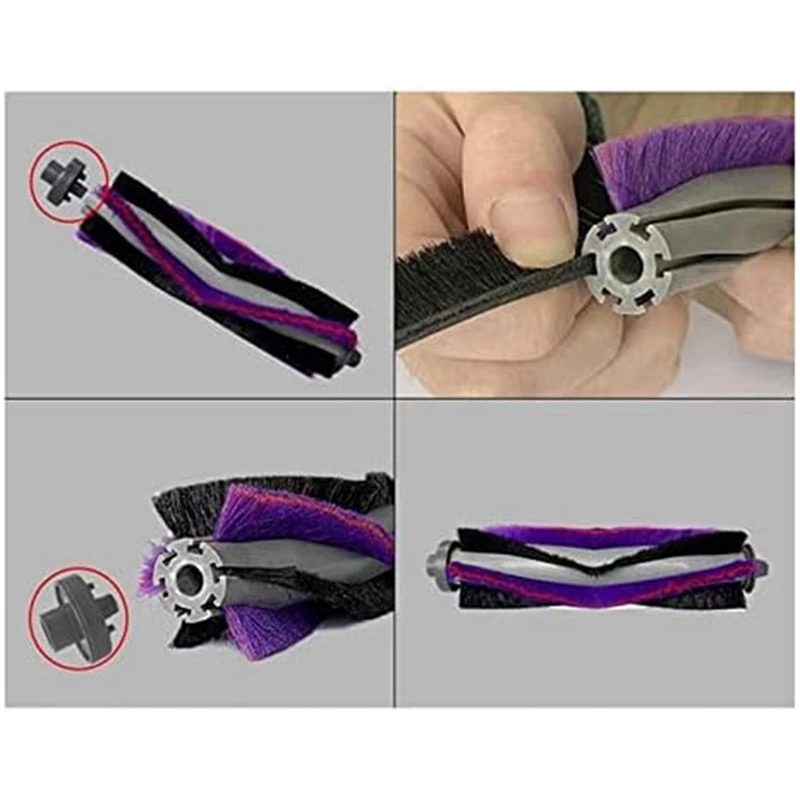 Powerbot-E VR05R5050WK 로봇 진공 청소기 예비 부품-A99X용 메인 브러시 사이드 브러시 필터