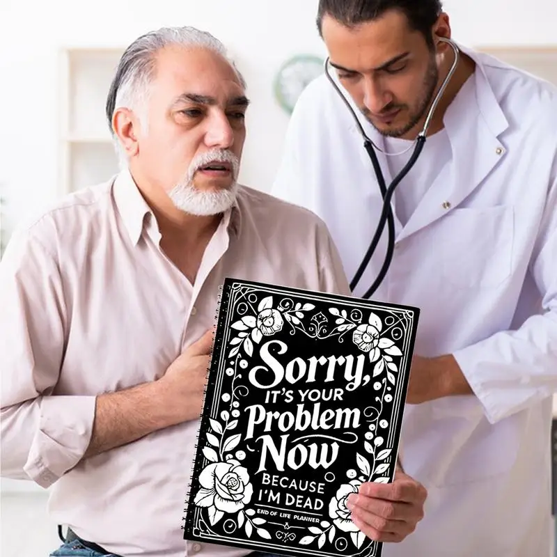 End Of Life Planner Organizer Binder Final Wishes Binder Notebook Estate Planning Organizer For Family Seniors