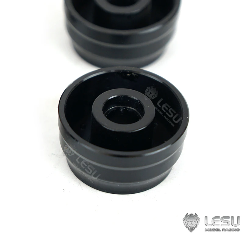 Lesu cubo de roda dianteiro de metal com freio hexagonal para tamiyay 1/14 caminhão de controle remoto diy rc modelo de carro acessórios Th20214-Smt3