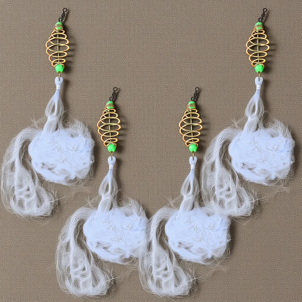 

4Pcs Fishing Cast Net Design Durable Nylon Safe Netting Freshwater Saltwater Trap Fishing Cast Net Trap Netting