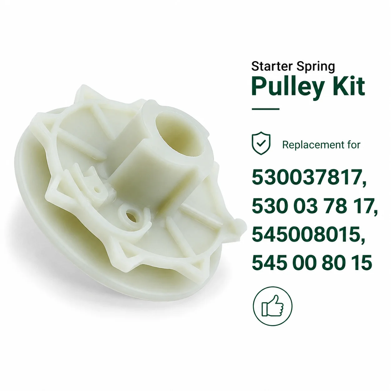Starter Pulley Spring Recoil Kit Handle Rope For Partner 350 351 For McCulloch 335 338 435 440 Chainsaw 530037817 545008015