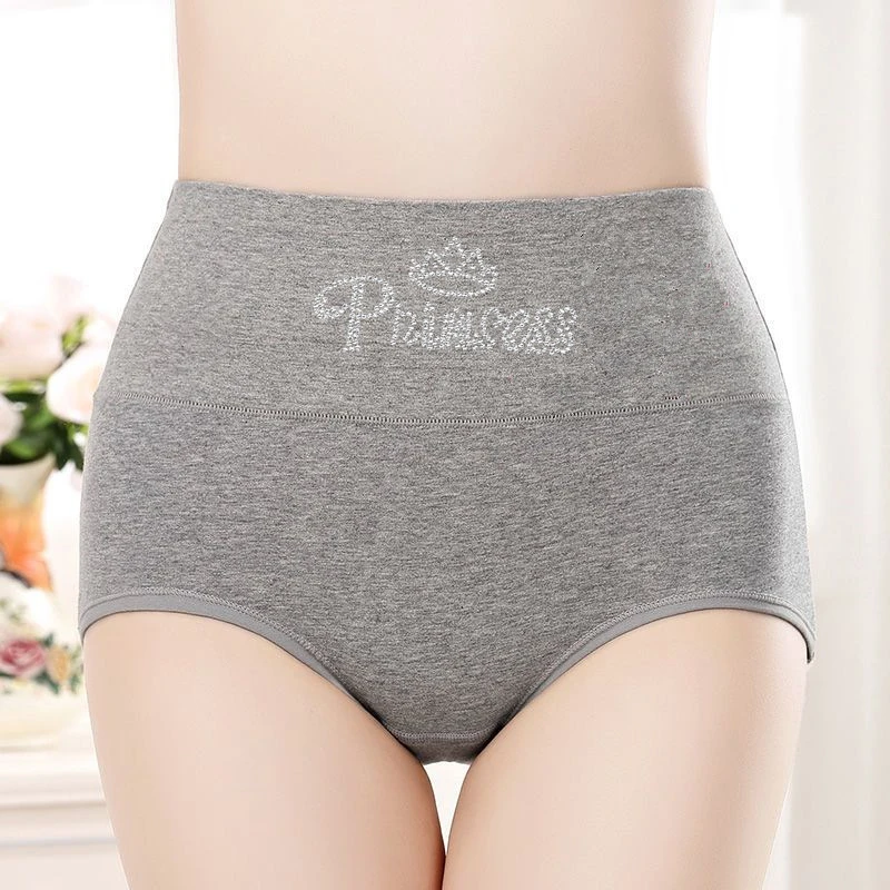 4Pcs/Set Fashion Hot Girl Underwear Women\'s Panties Fitness Sports Cotton Panties Woman Sexy Lingerie Briefs Cozy High Waist