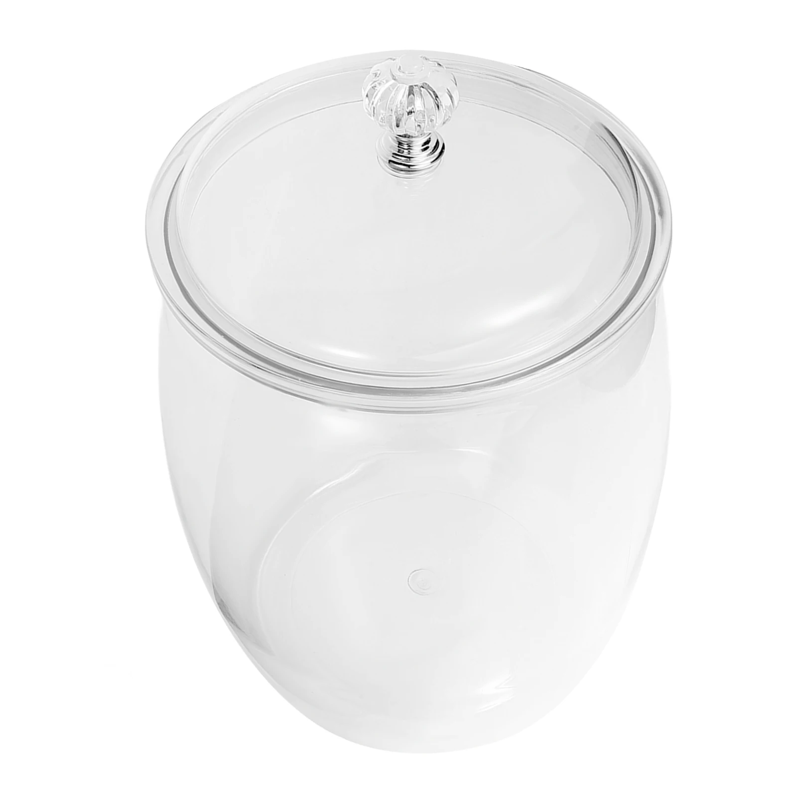 

Candy Cookie Jar Plastic Food Storage Containers Tea Sugar Snacks Clear Airtight Lid Large Capacity Transparent Kitchen