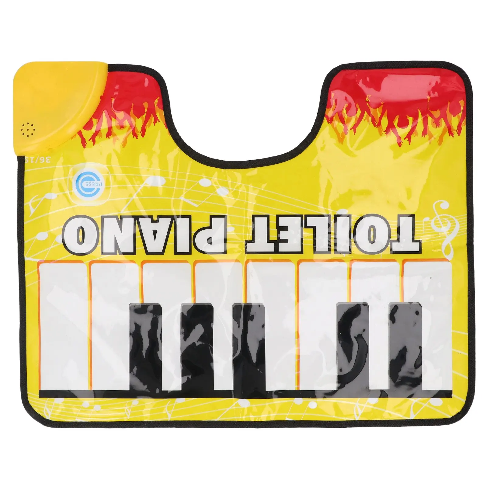 Electric Piano Floor Mat Fun Relaxing Portable Waterproof PVC Piano Sounding Carpet for Home Travel