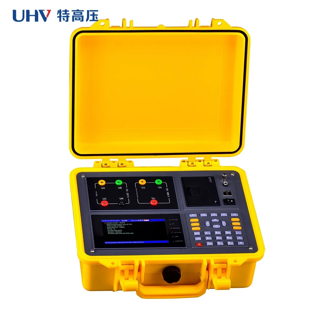 

UHV-332 Comprehensive Multi-function Automatic TTR Test Set Three Phase Transformer Turns Ratio Electrical Test Equipment