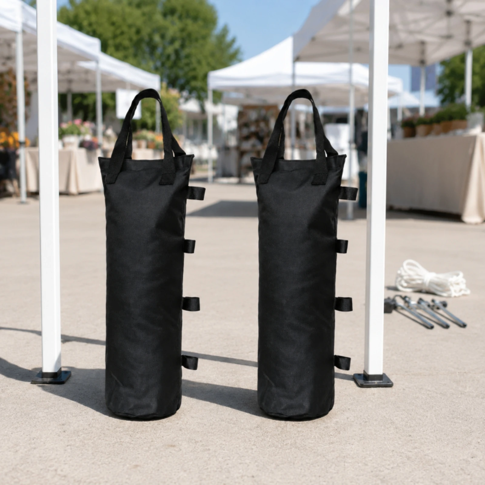 Sandbag Weight Bag Easy to Carry Weight Bag with Handles Sandbag with Handle Reusable Long-Lasting for Event Planners