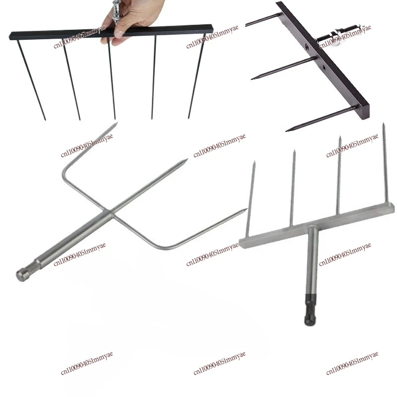 

Cinema studio, harpoon, steel fork, stainless steel four prongs three prongs five prongs stand crew