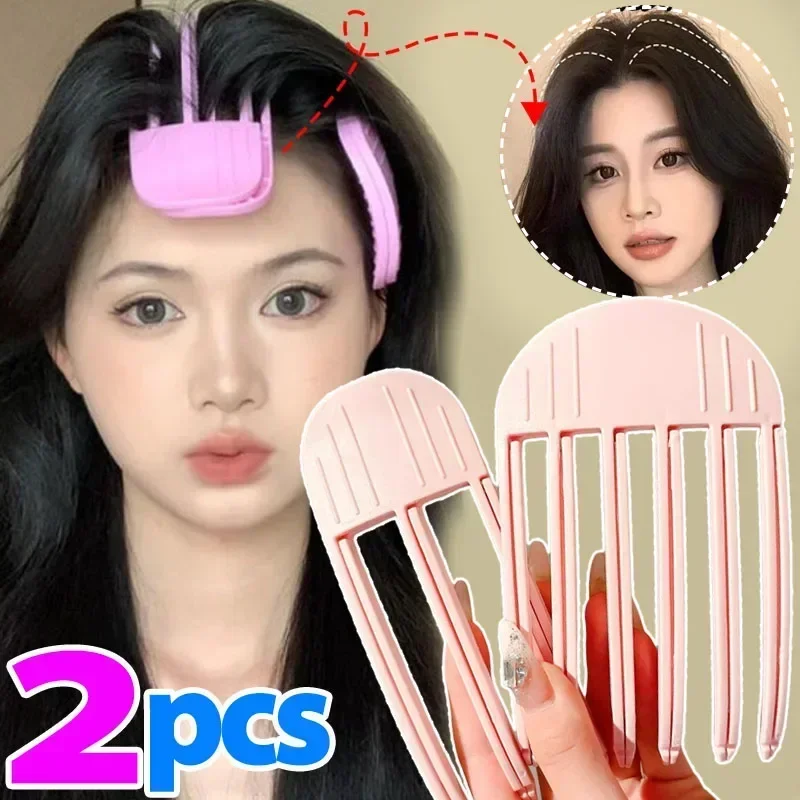 3/6Teeth Fluffy Hair Roots Clips Comb Lazy Hair Top Styling Curling Barrel Portable Korean Hairs Clip Volume Wind Sculpting Comb image 2