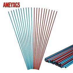 6/12pcs 30inch Archery Aluminum Arrow Shaft Spine 500 ID 6.5mm OD 7.6mm for Compound Revurve Bow Shooting Hunting Arrow Rod