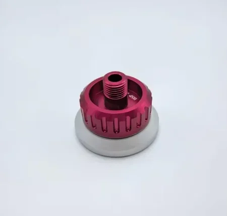 NEW Vacuum valve nozzle Self Sealing Metal Vacuum Valve Nozzle, Reusable Vacuum Bag Connector, Red Base