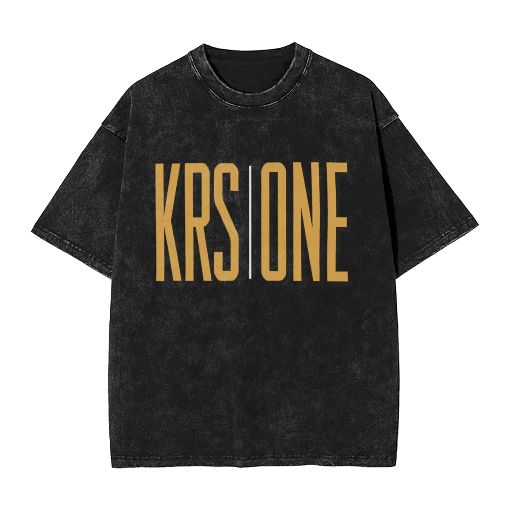 KRS   ONE Unique Cool A T-Shirt Oversized Short Sleeve Men's Women's Cotton Tees Tops