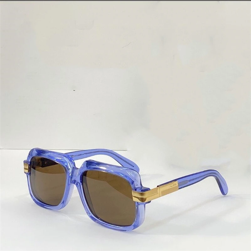 

KAPELUS woman in blue square big frame sunglasses luxury fashion brand sunglasses Unisex Sun Mirror MOD 607