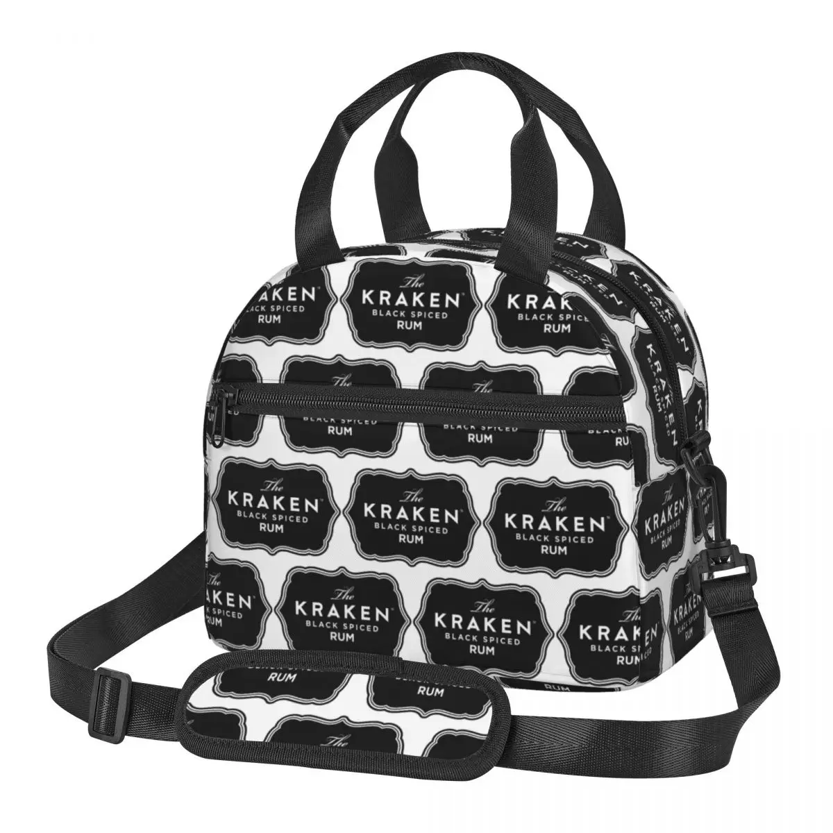 

Изолированная сумка для обеда Kraken Rum для женщин, герметичная термосумка-холодильник для хранения еды, ланч-бокс