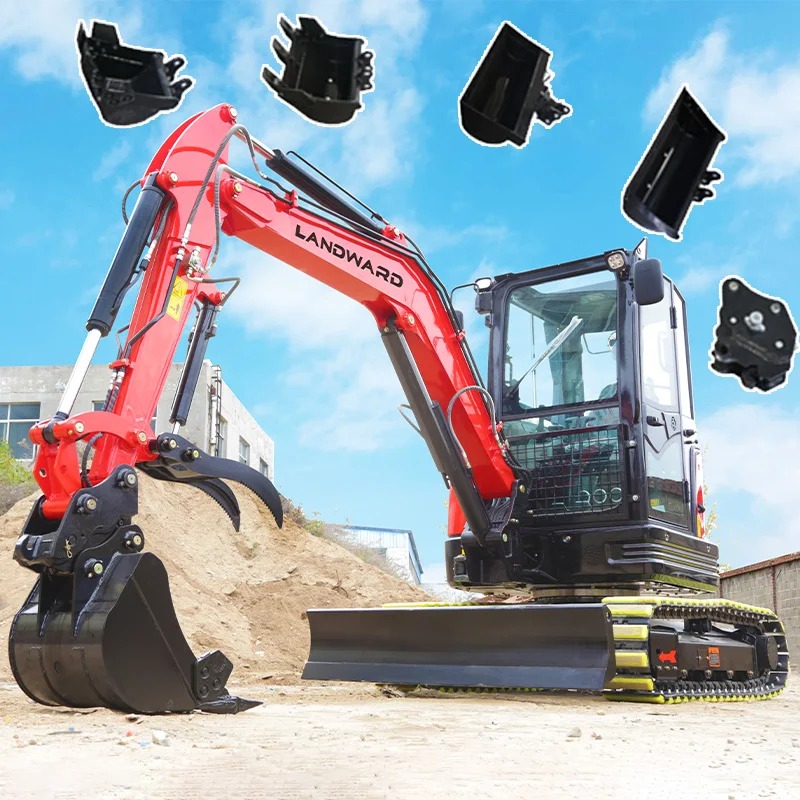 

Customized Agricultural Machinery Mini Excavator 3.5 Tons High Quality Engineering Digger Fast Delivery Mini Excavator 1.8 Tons