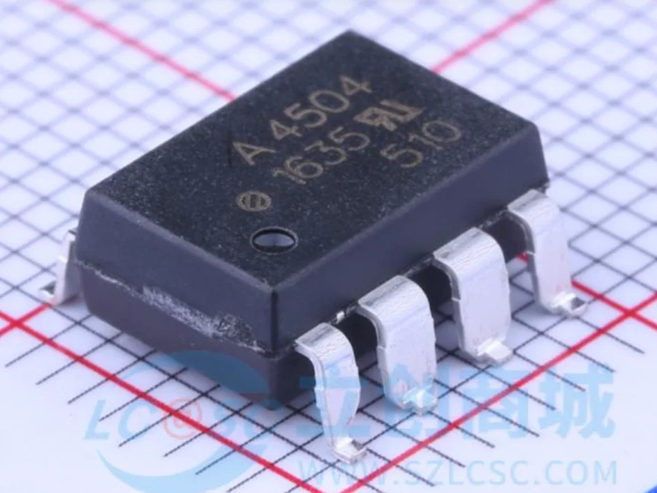 15 個 (IC) 新しいオリジナル HCPL-4504 a4504 dip8 sop-8 IC 品質の商品