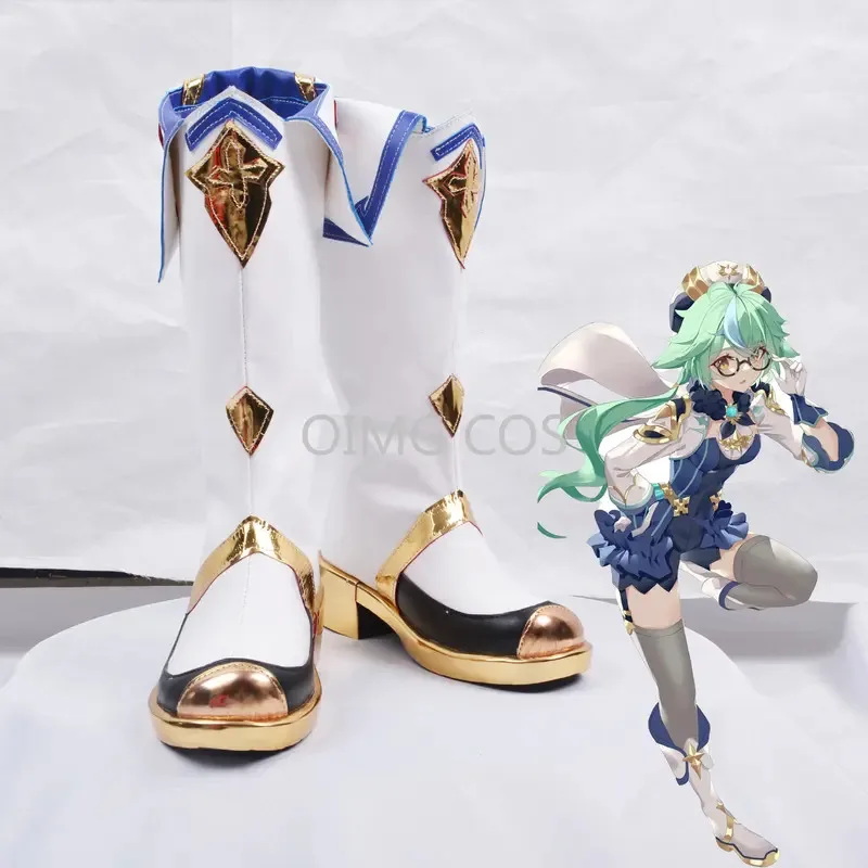 

Impact Sucrose Cosplay Shoes Anime Chinese Style Halloween for Women Game