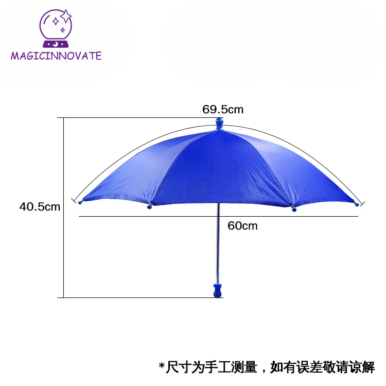 Magic Umbrella Magic Trick (40cm Length) Magic Device Silk To Four Umbrellas Stage Magic Accessory