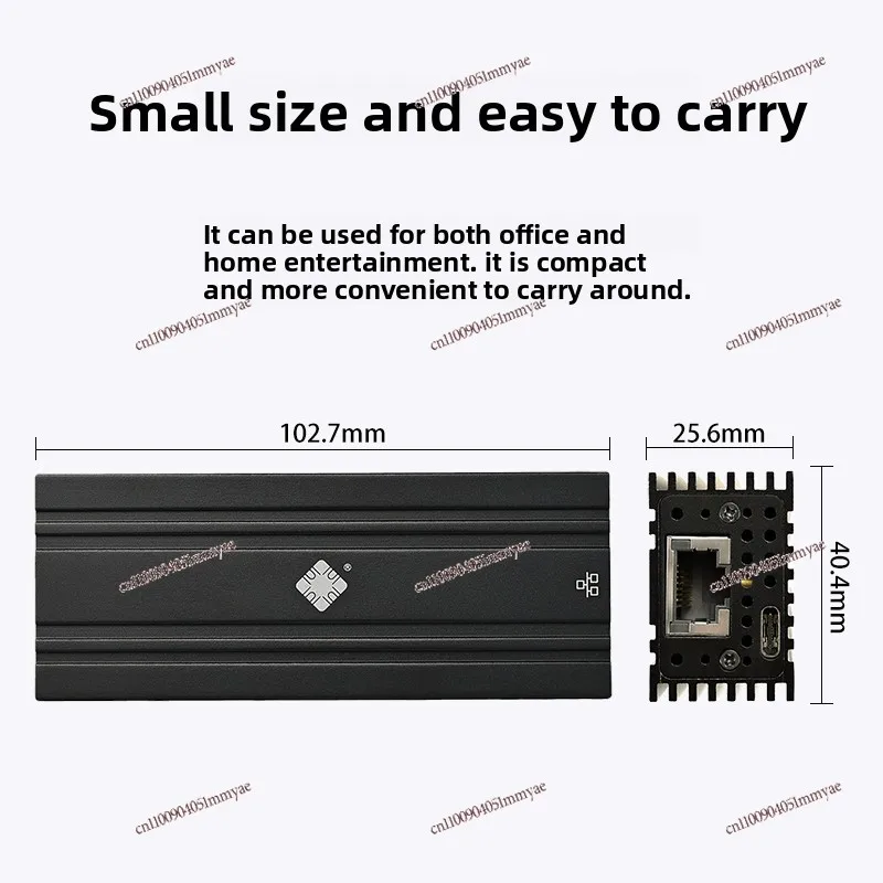 USB4 network interface card 10G compatible  3/4 single port 10 Gigabit electrical port RJ45 Ethernet adapter M4 support IMAC