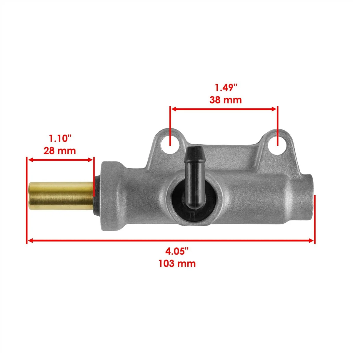 2PCS Rear Brake Master Cylinder 1910791,1911113,1910790,1910301 for Polaris Magnum 325 330 500 Scrambler 400