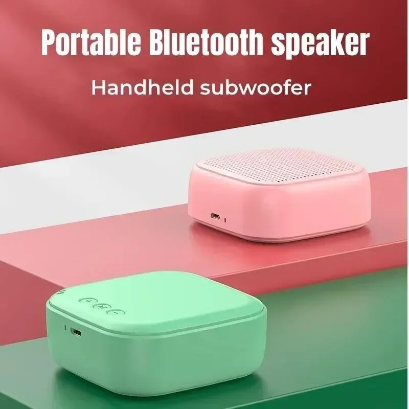 Черный беспроводной Bluetooth-динамик, высокая прочность, чистый звук, качественный Новый беспроводной Bluetooth-динамик для небольших людей