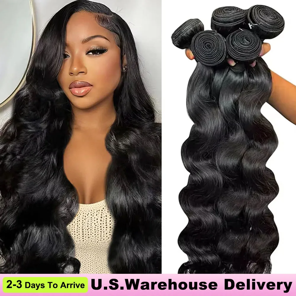 

Наборы волос Body Wave из натуральных человеческих волос 16A, бразильские, натуральный черный цвет, 100% необработанные, 30 дюймов, необработанные волосы Virgin Weave, наборы для наращивания, выгодные предложения