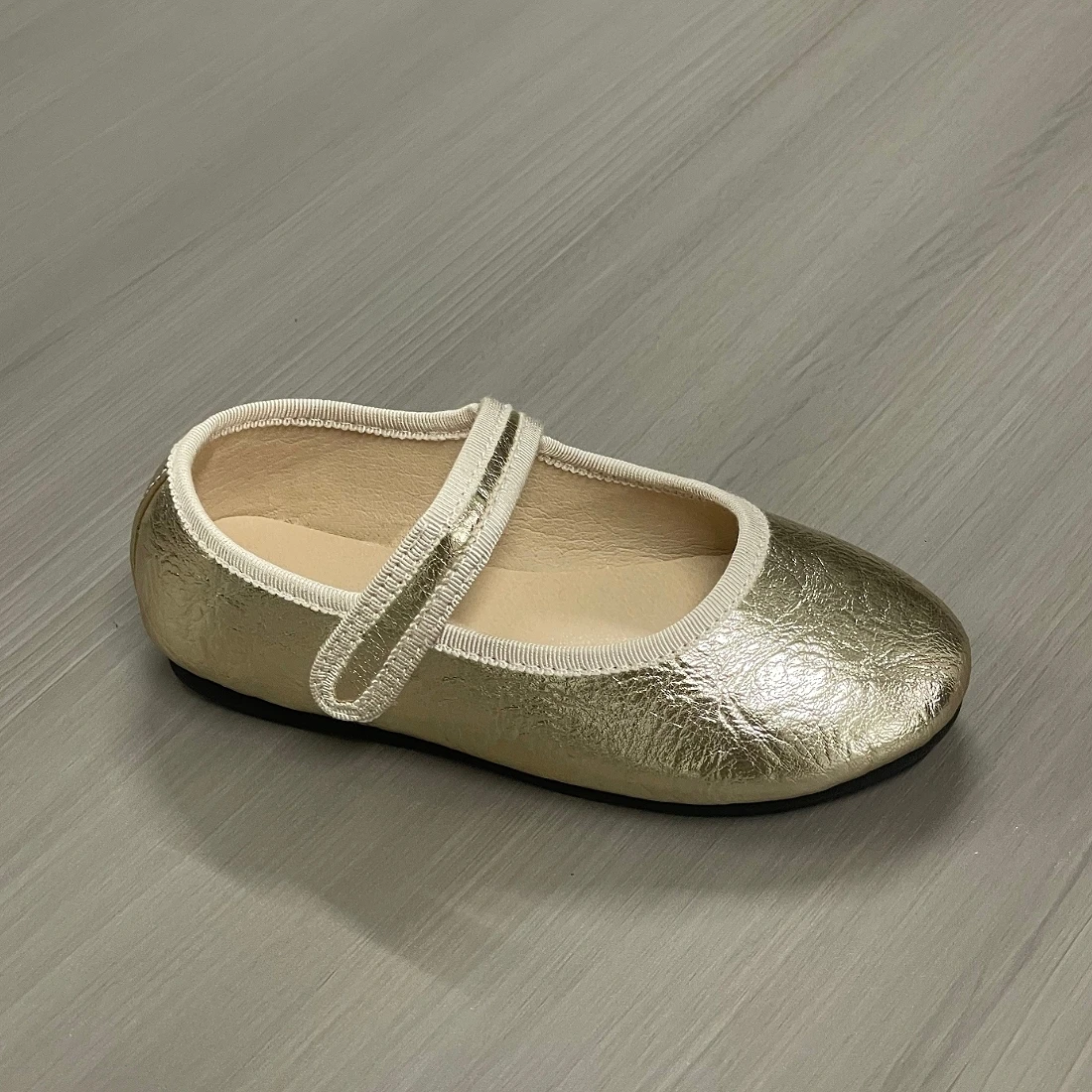Jinyu Baby Girl Shoes Princess Shoes Breathable Sandals Summer  PU Leather Men's And Women's Shoes Fashion Personality Golden - view 6