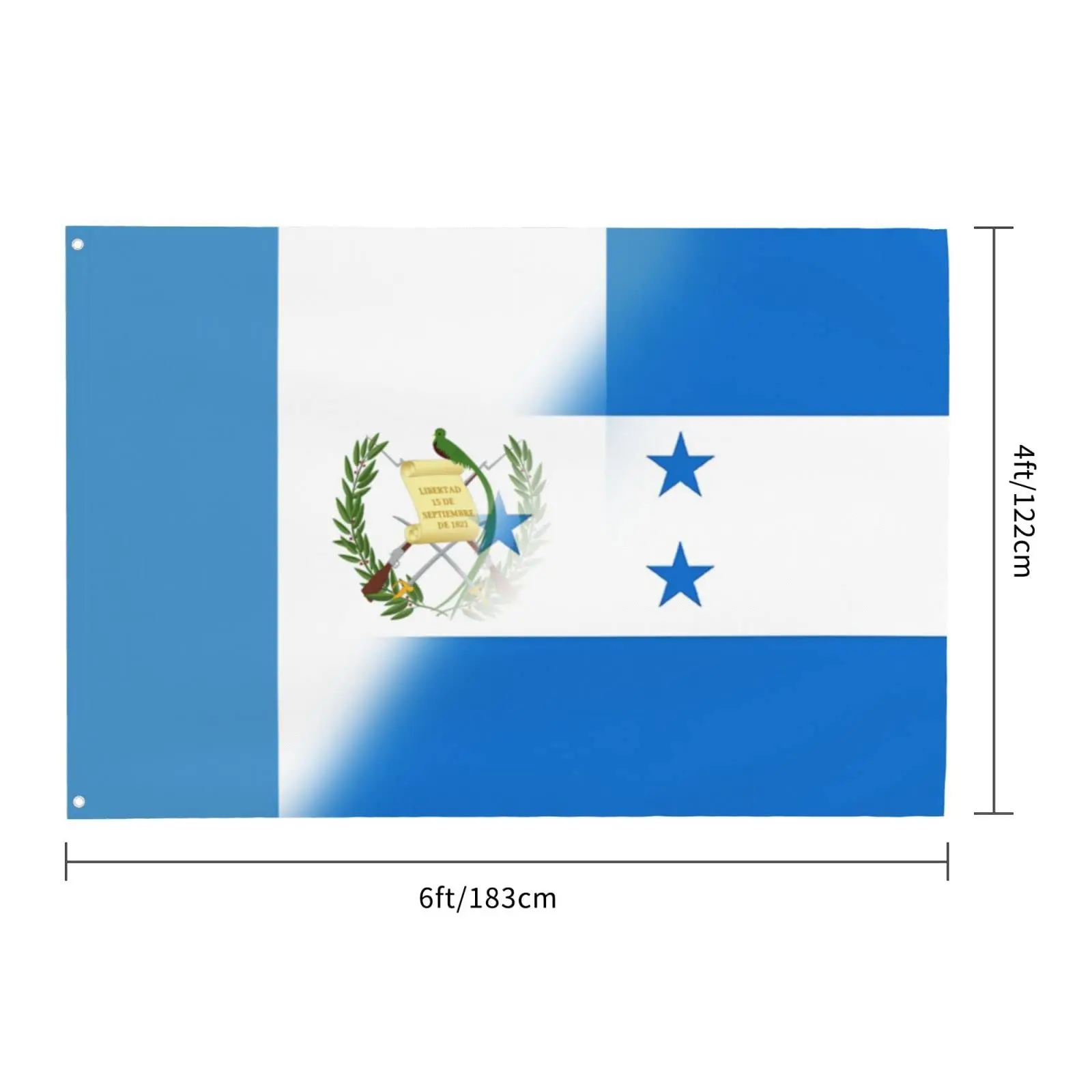 Flagnshow 100% Polyester Friendship Guatemala and Honduras Flag