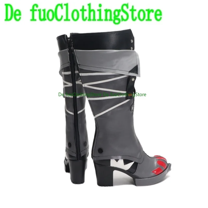 

DefuoClothing Обувь для косплея Обувь для выступлений в стиле комиксов Эксклюзивная зона Нулевая и простая обувь Genshin Косплей