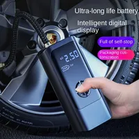6000mAh car wireless air pump portable car electric pump car tire 12v motorcycle inflator