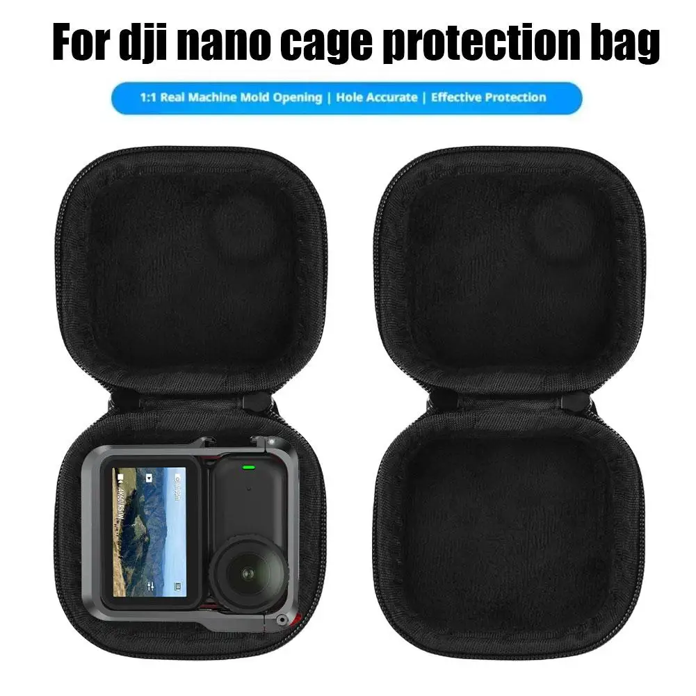 حقيبة تخزين صغيرة محمولة لكاميرا DJI OSMO نانو حقيبة حمل مقاومة للرذاذ ومضادة للسقوط من البولي يوريثان صندوق صلب ملحقات نانو #4