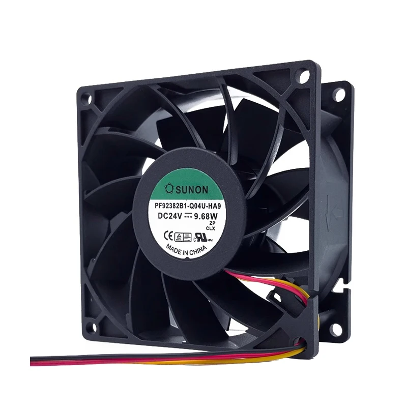 

ОРИГИНАЛЬНЫЙ PF92382B1-Q04U-HA9 24 В 9,68 Вт 9238 92*92*38 мм НОВЫЙ ОХЛАЖДАЮЩИЙ ВЕНТИЛЯТОР РАДИАТОР