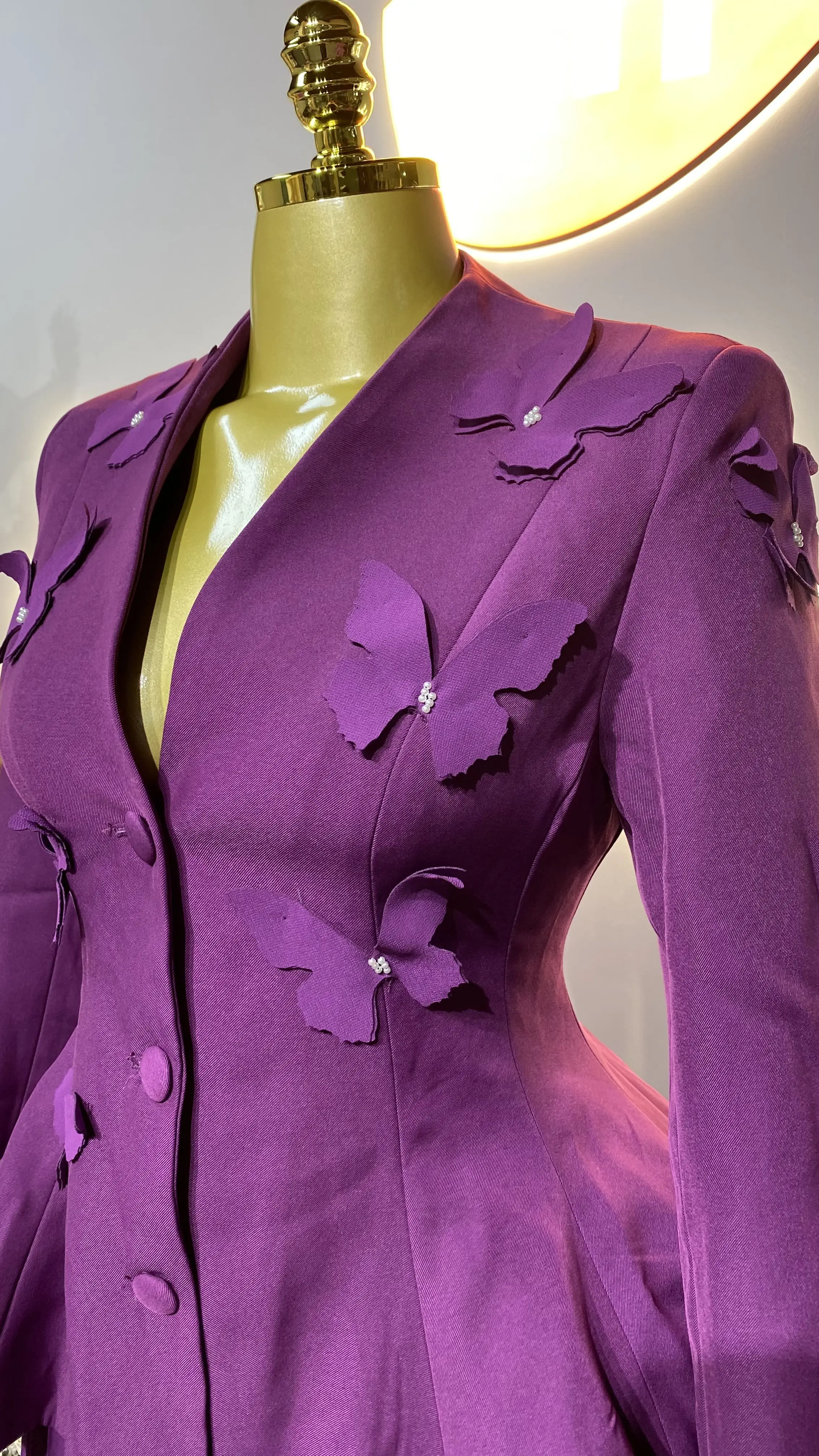 فستان أنيق غير منتظم، رقبة دائرية نسائية كاجوال، أكمام منتفخة وردية، تنورة مطوية كلاسيكية-GZXX276