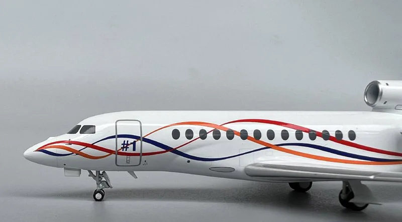 Fine NG 1/200 71009 French Falcon 7X business aircraft model F-WFBW prototype  Alloy collection model