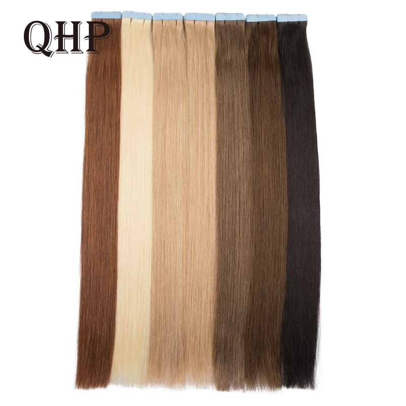 

Silky Straight Tape in Hair Extensions Real Human Hair #613 #grey Seamless Skin Weft Tape in Hair Extensions 2.5g/pc 20pc/Pack