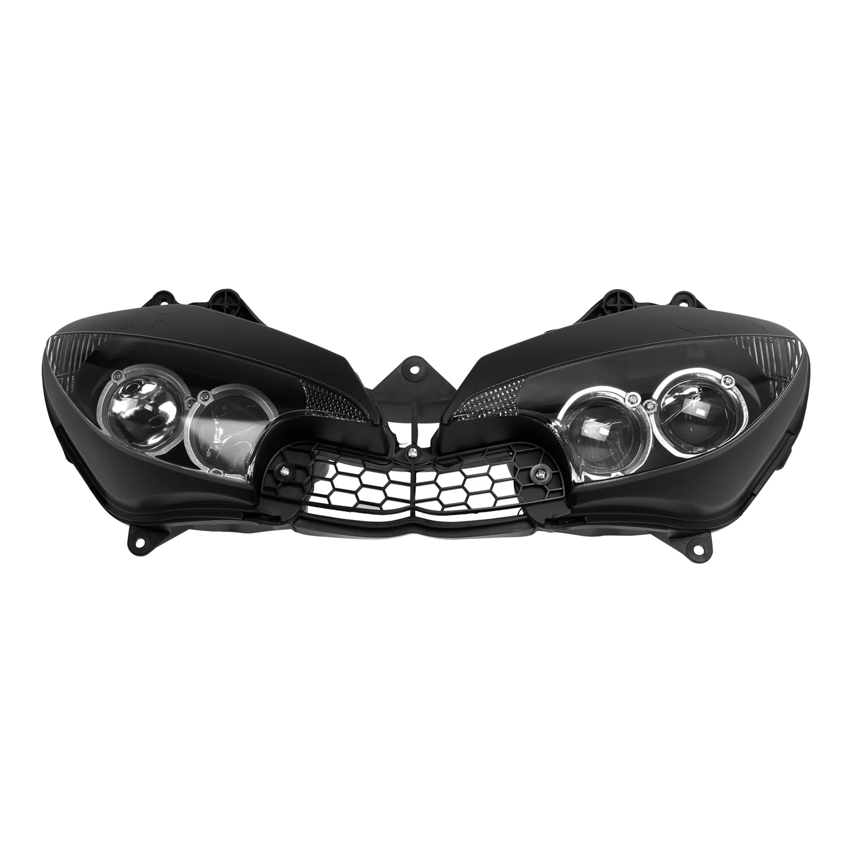 

Front Headlight Headlamp Fit For Yamaha YZF R6 2003-2005 R6S 2006-2009 Motorcycle
