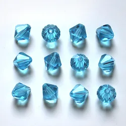 StreBelle AAA Crystal Bicone Beads 100pcs/Lot 6MM Czech Loose Faceted Glass Bead for DIY Fashion Jewelry Making